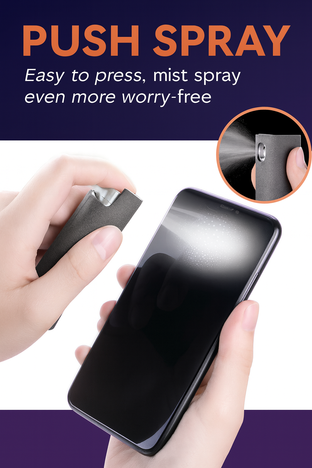 EVRYA™ CleanMist — 2-in-1 Screen Cleaner Spray